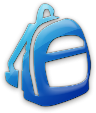 Bags Backpack Icon Png (420x420), Png Download