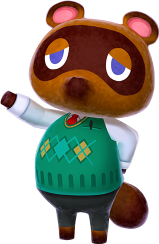 Animal Crossing New Leaf Png - Animal Crossing Nook (360x490), Png Download