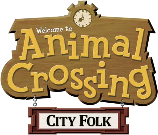 Animal Crossing City Folk Logo (600x460), Png Download