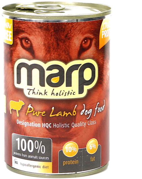 Pure Lamb Canned Food For Dogs - Marp Holistic Pure Chicken Can Food 6 X 400 G (613x732), Png Download