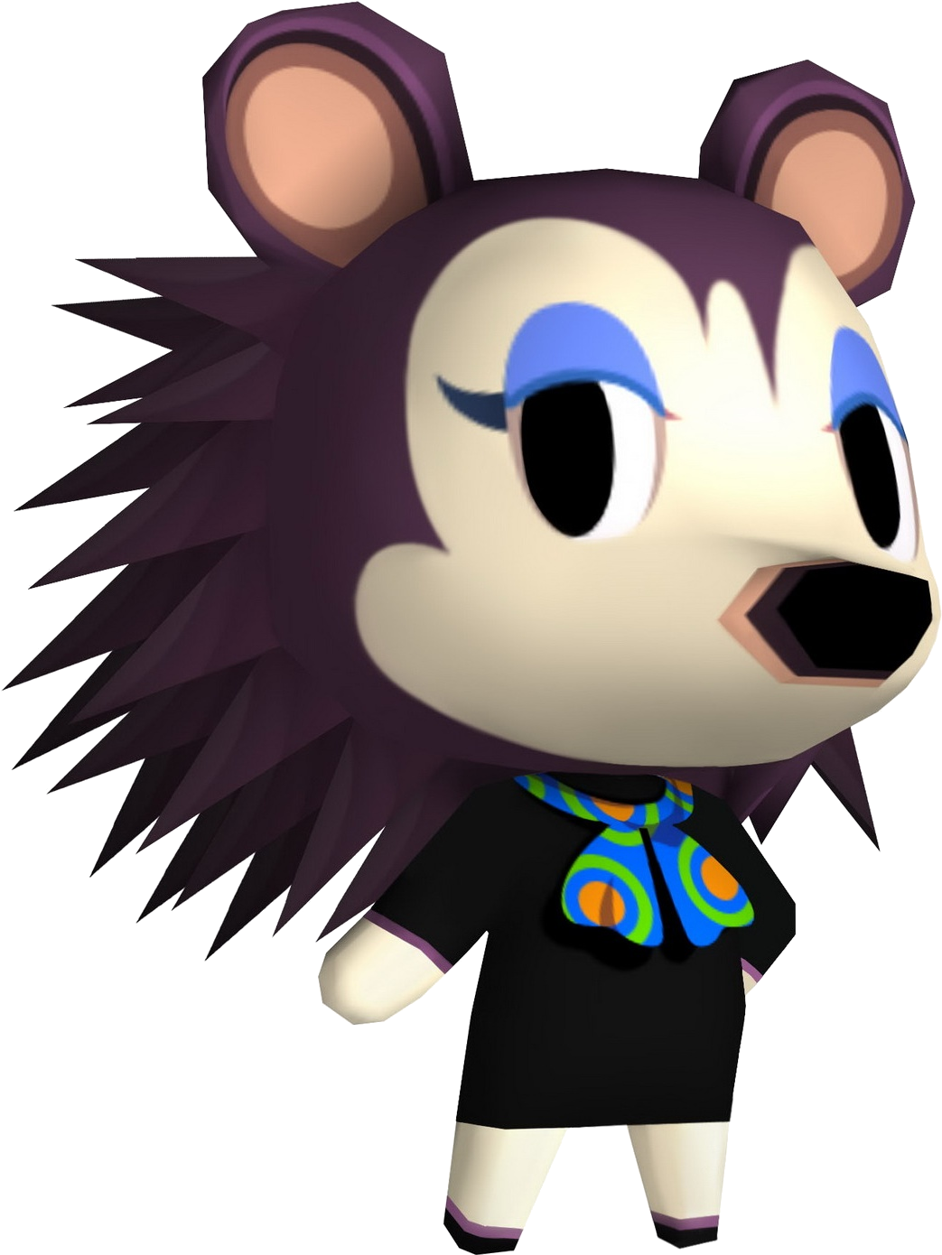 Animal Crossing - Labelle Animal Crossing City Folk (1067x1415), Png Download