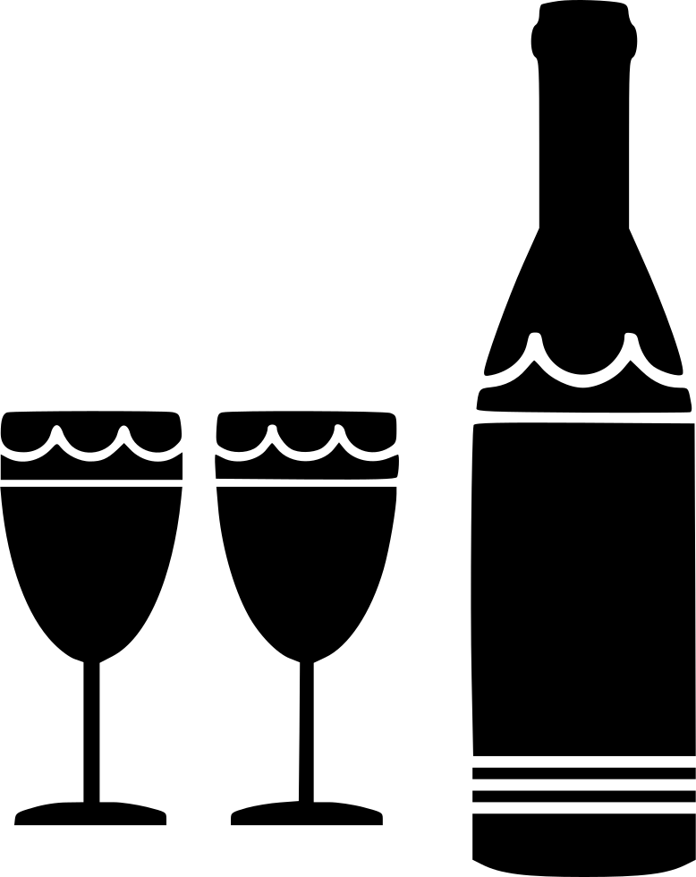 Beverage Bottle Drink Glass Goblet Wine Comments - Glass Bottle (778x980), Png Download