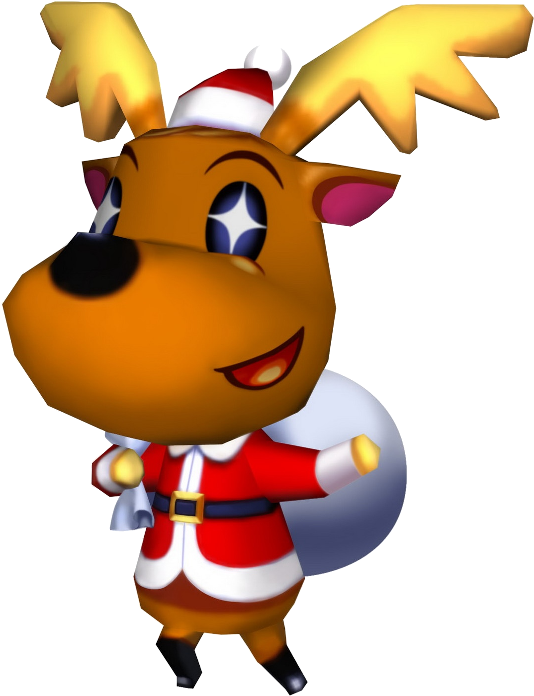 Image Cf Jingle Animal Crossing Wiki - Animal Crossing Christmas Character (1097x1423), Png Download