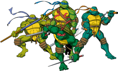 Tmnt High Quality Png - Ninja Turtles (400x400), Png Download