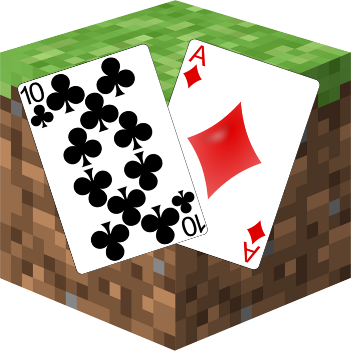 Blackjack - Minecraft Icon (700x700), Png Download