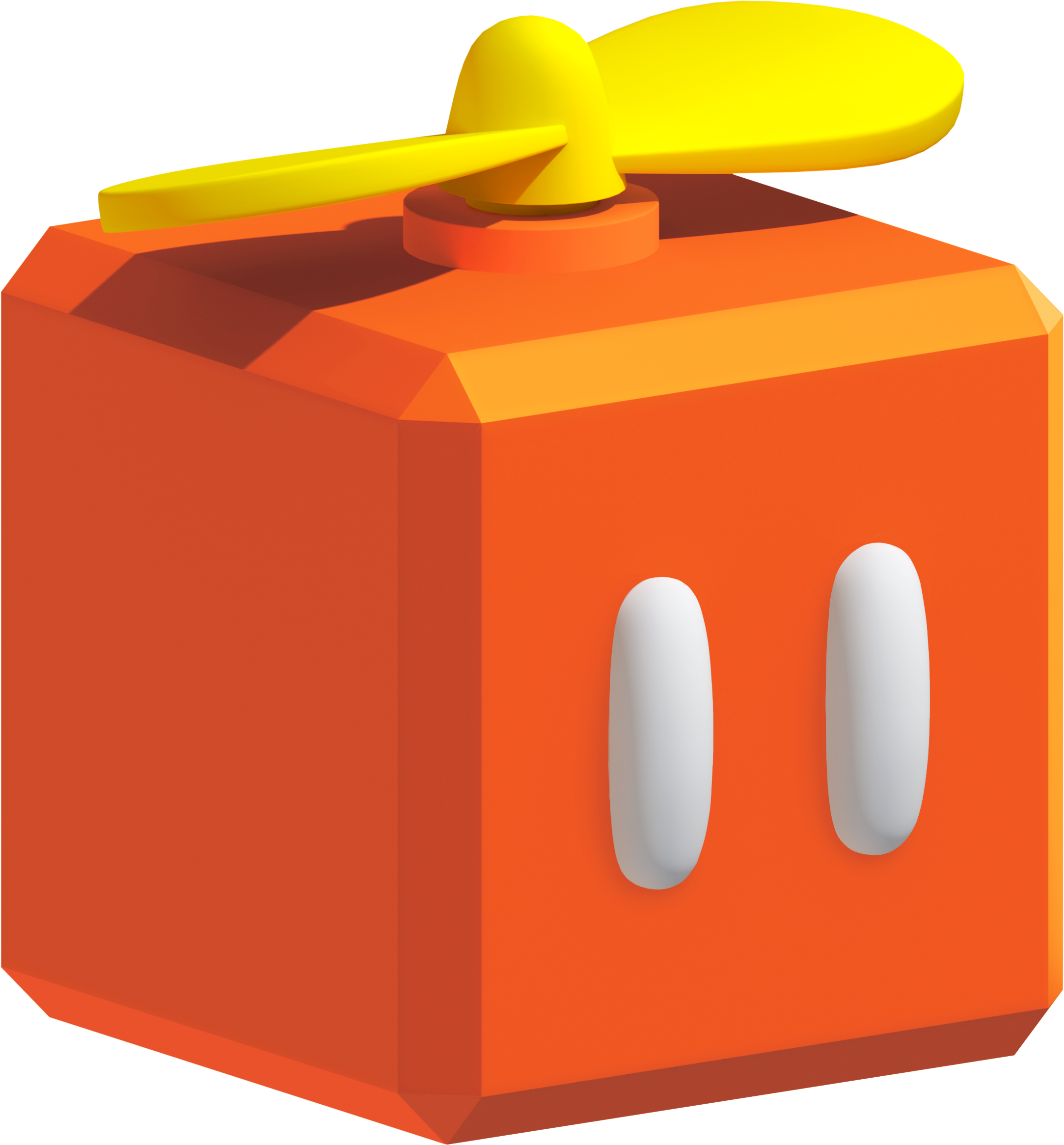Raccoon Mario The Propeller Block Blog By Iceflower4me - New Super Mario Bros Wii Propeller Block (2167x2332), Png Download