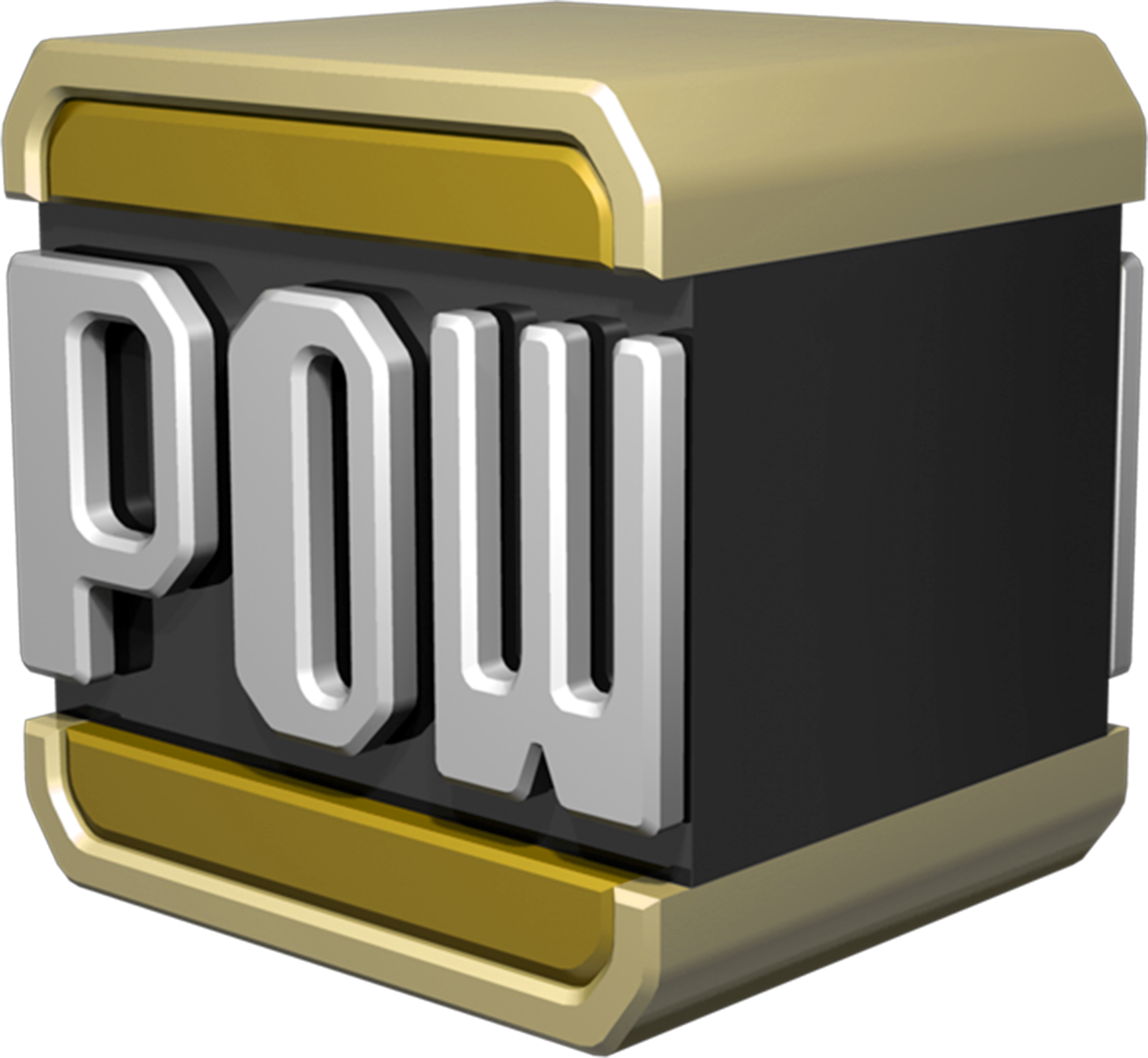 File History - Pow From Super Mario Bros (2348x2164), Png Download