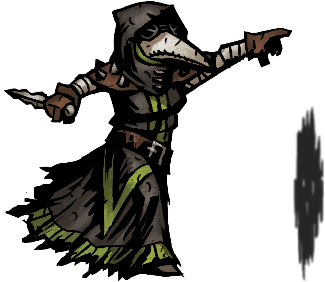 8/10 - Чумной Доктор Darkest Dungeon (662x574), Png Download