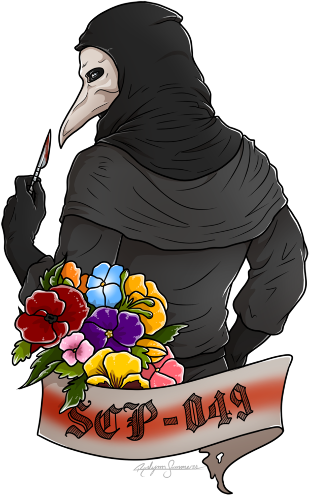 Scp-049 Баннер От Roslynnsommers Scp 049, Plague Doctor, - Scp Banner (755x1057), Png Download