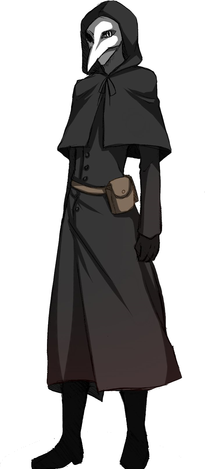 Scp 049 Plague Doctor By Delucat-d769keg - Anime Plague Doctor Mask (1024x1707), Png Download