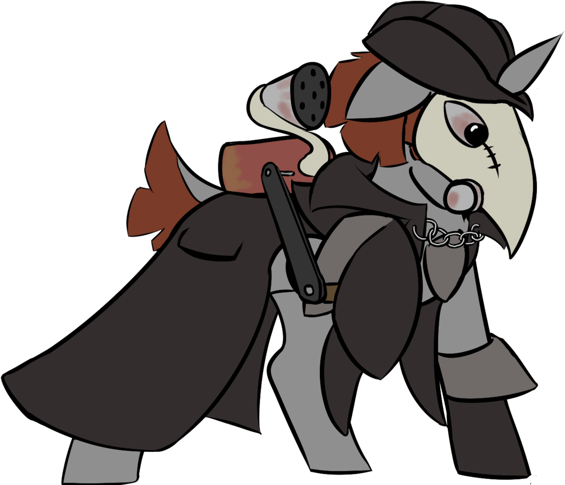 Tartsarts, Changeling Hunter, Oc, Oc - Plague Doctor Pony (1195x1024), Png Download