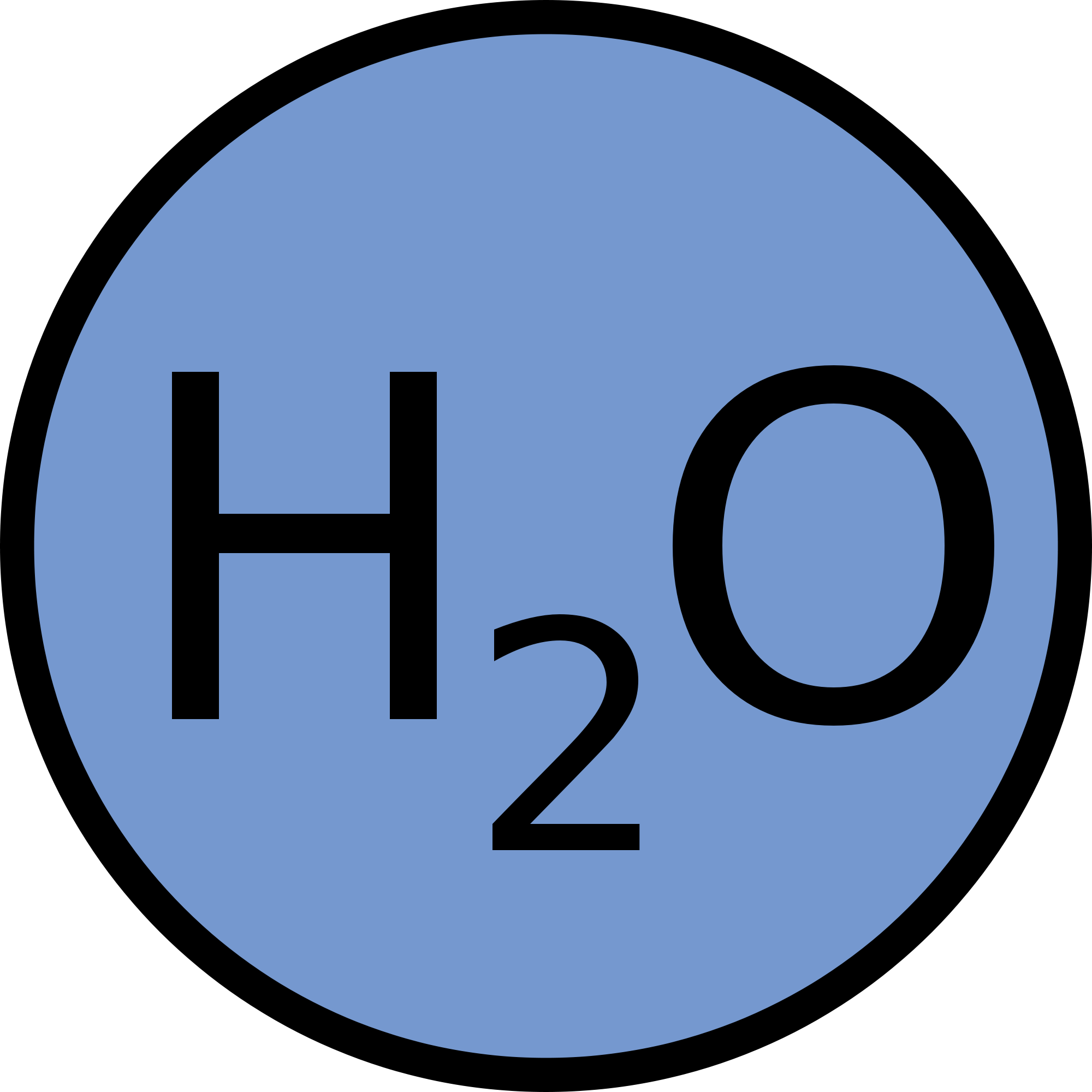 File - Water Symbol - Svg - Wikimedia Commons - Water Symbol (2000x2000), Png Download