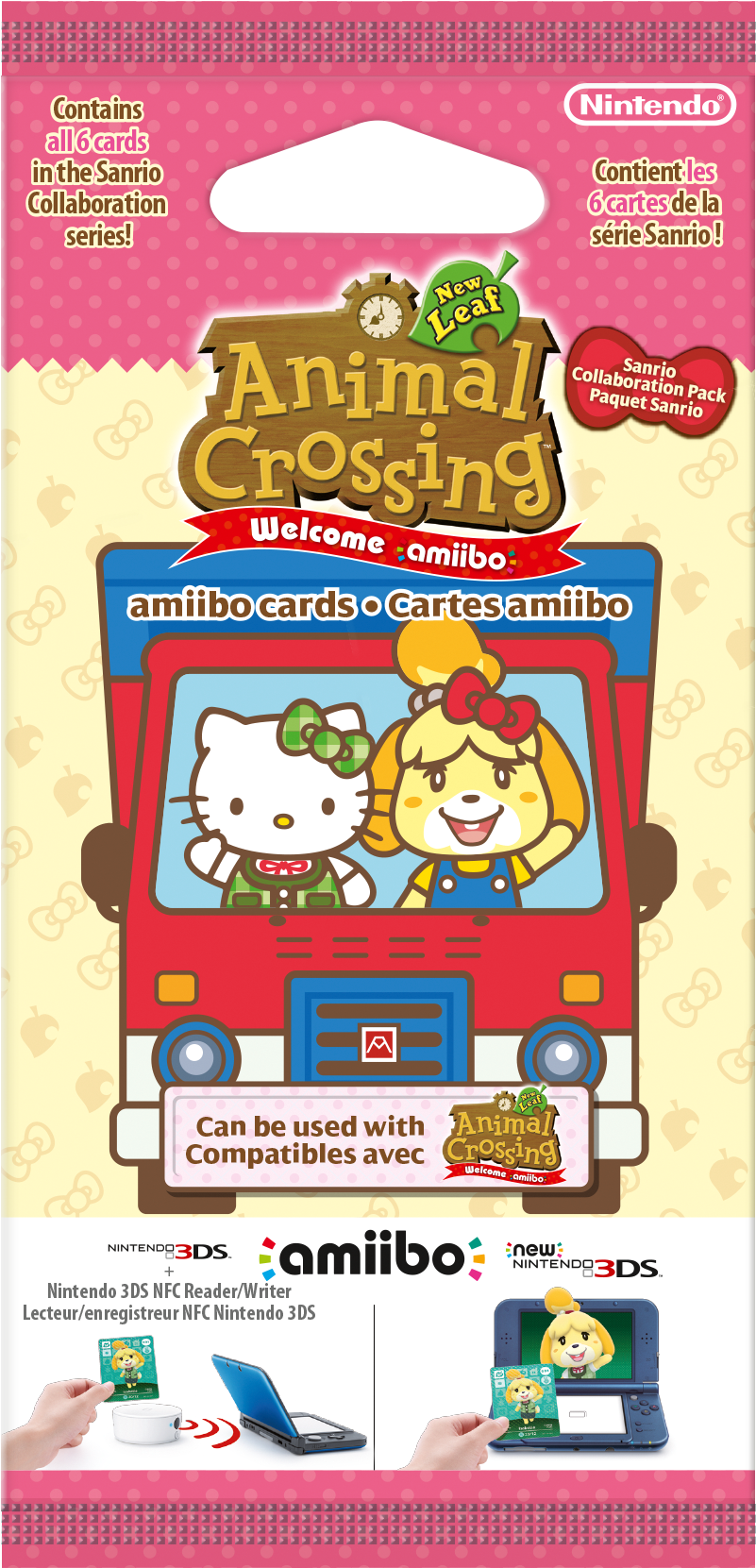 Nintendo Ebay Store Selling Animal Crossing X Sanrio - Animal Crossing Welcome Amiibo Cards (1805x2502), Png Download