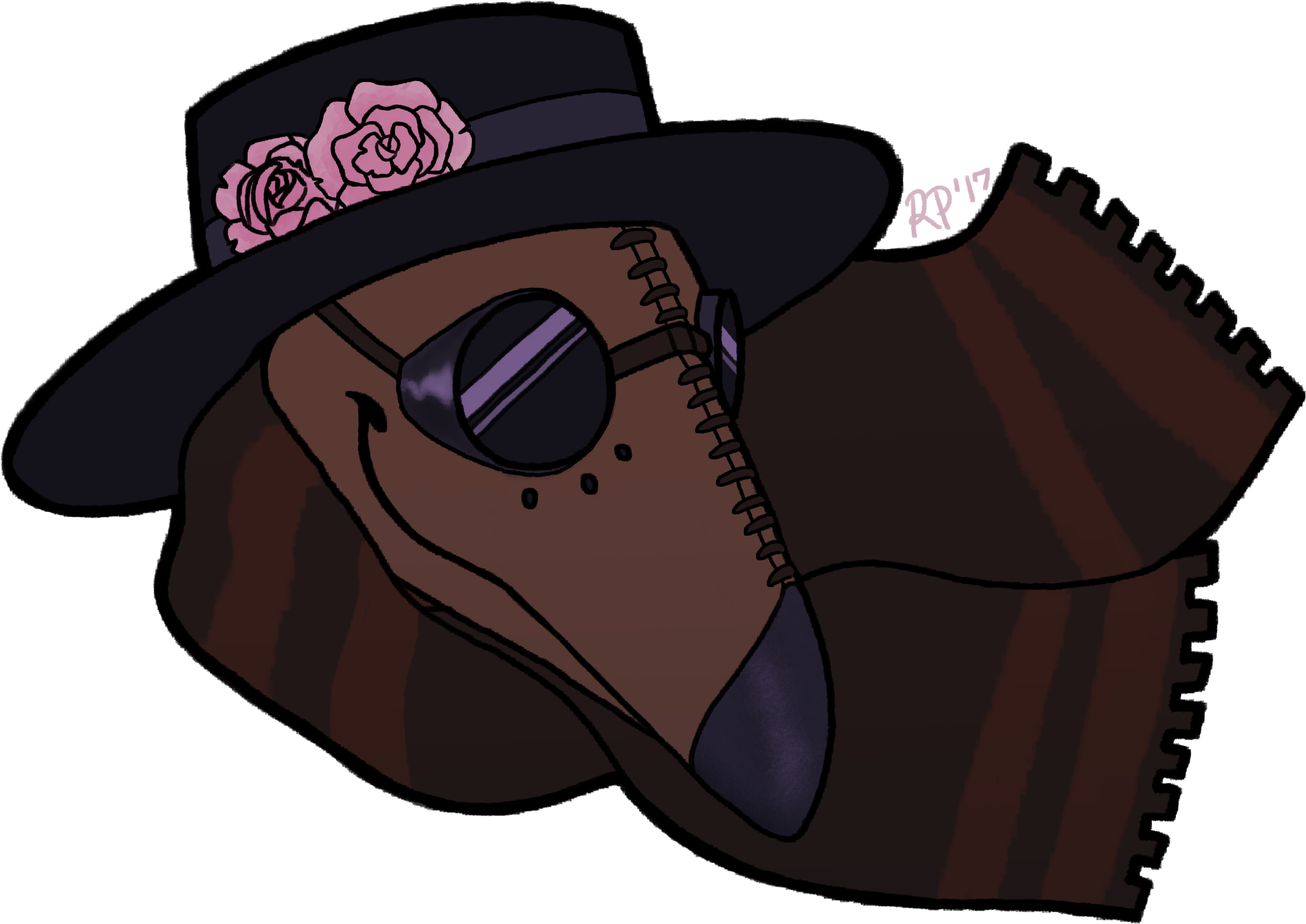 Plague Doctor - Cartoon (6120x6120), Png Download