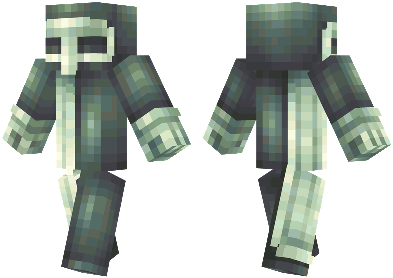 Plague Doctor - Plague Doctor Minecraft Skin (804x576), Png Download