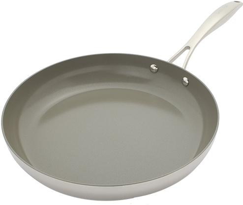 Thermolon Diamond - Sur La Table Greenpan Diamond Clad Ceramic Nonstick (500x430), Png Download