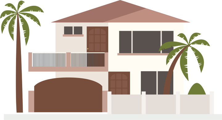สินเชื่อบ้าน Tmb “บ้าน” - Clip Art (720x391), Png Download