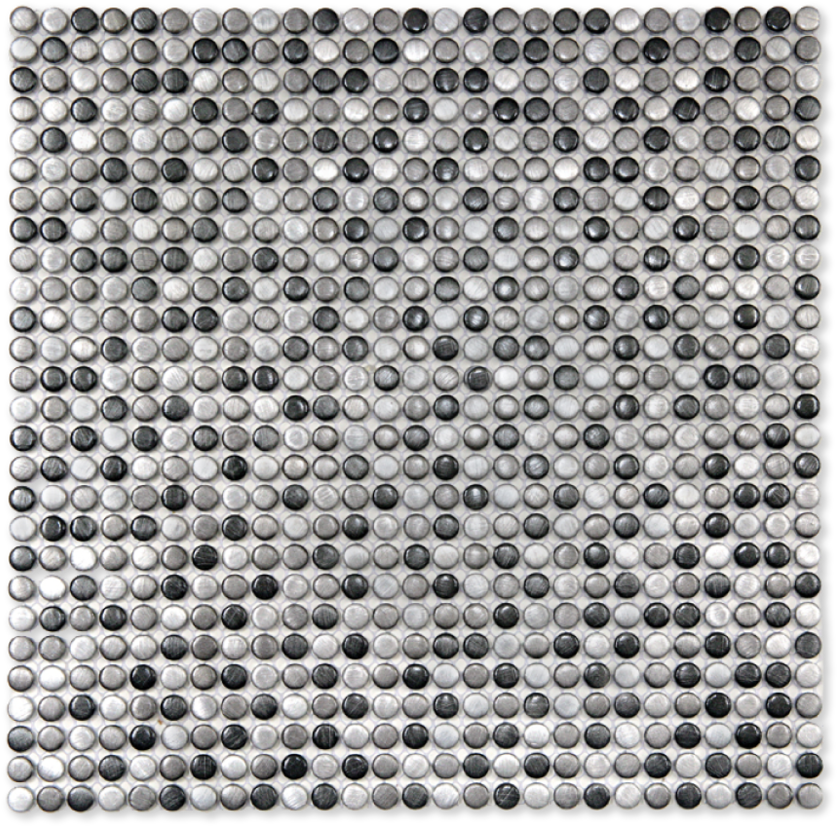 Element Aluminium Silver Black Pixel - Soli Element 12 X 12 Pixel Black (sample) Tile & (1000x912), Png Download
