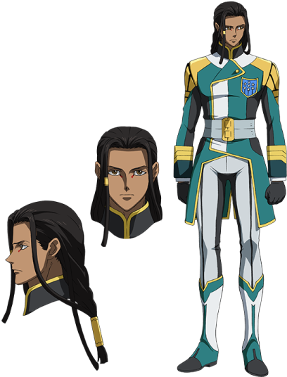 Why Is Gender-bent Pharah In My Gundam Series - Iok Kujan Gundam (500x550), Png Download