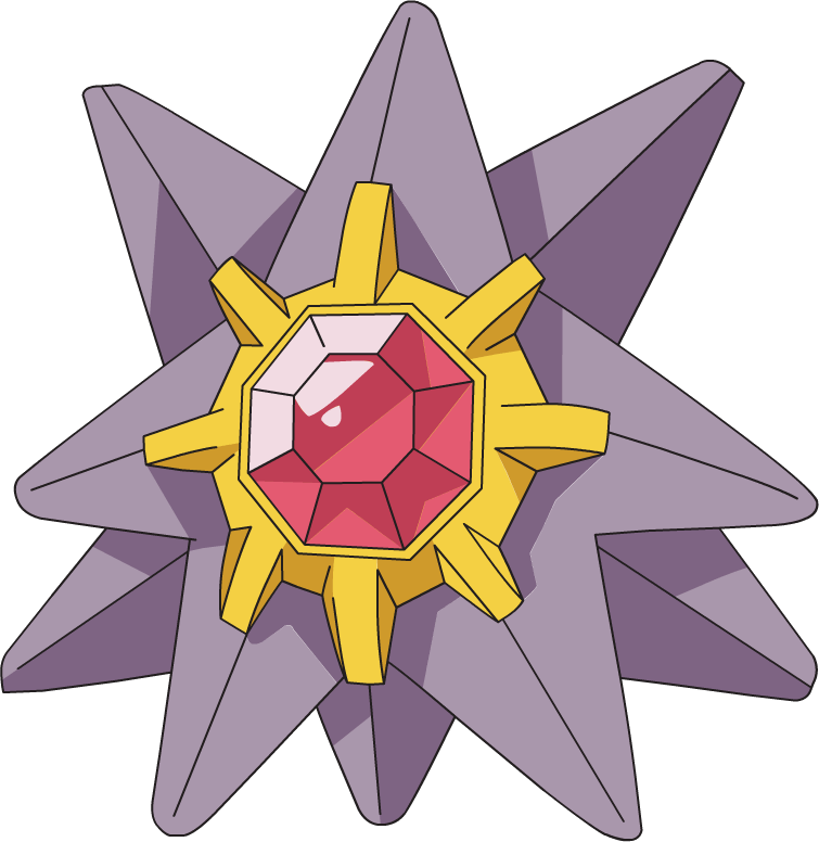 121starmie Ag Anime - Pokemon Starmie (755x776), Png Download