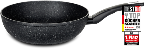 Granit Evolution Wok Pan - Zassenhaus Salt Mill Olive 5.5-inch (530x261), Png Download
