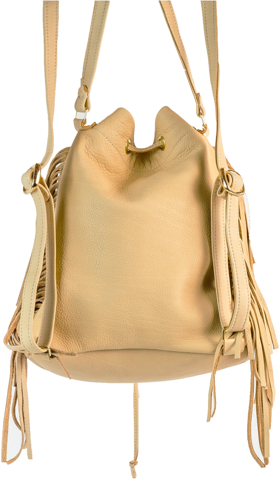 Backpack Dutch Braid With Fringe - Shoulder Bag (683x1024), Png Download