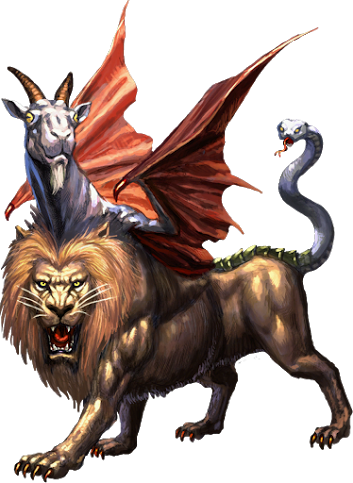 Chimera - Transparent Chimera Png (353x483), Png Download