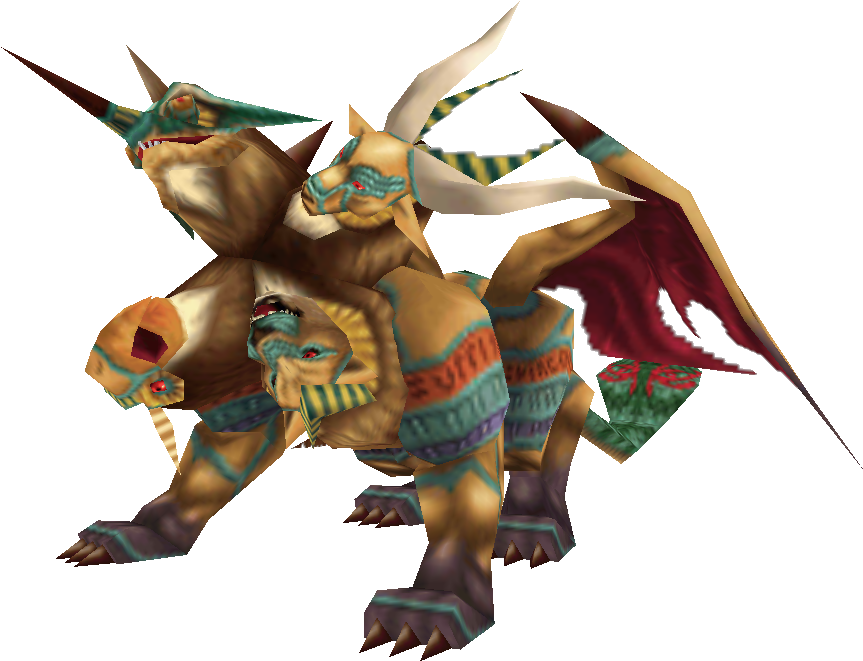 Ff8 Chimera - Final Fantasy Chimera Png (871x662), Png Download