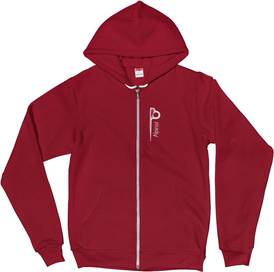 Alpinist Piton Zip Fleece Hoodie <br> - You Can't Throw Me To The Wolves, They Come When I (1000x1000), Png Download