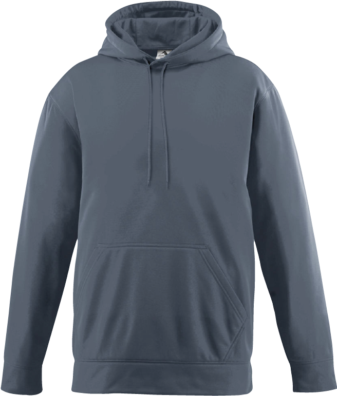 Template Augusta 5505 Performance Hoodie - Augusta 5505a Wicking Fleece Hooded Sweatshirt Purple (800x801), Png Download