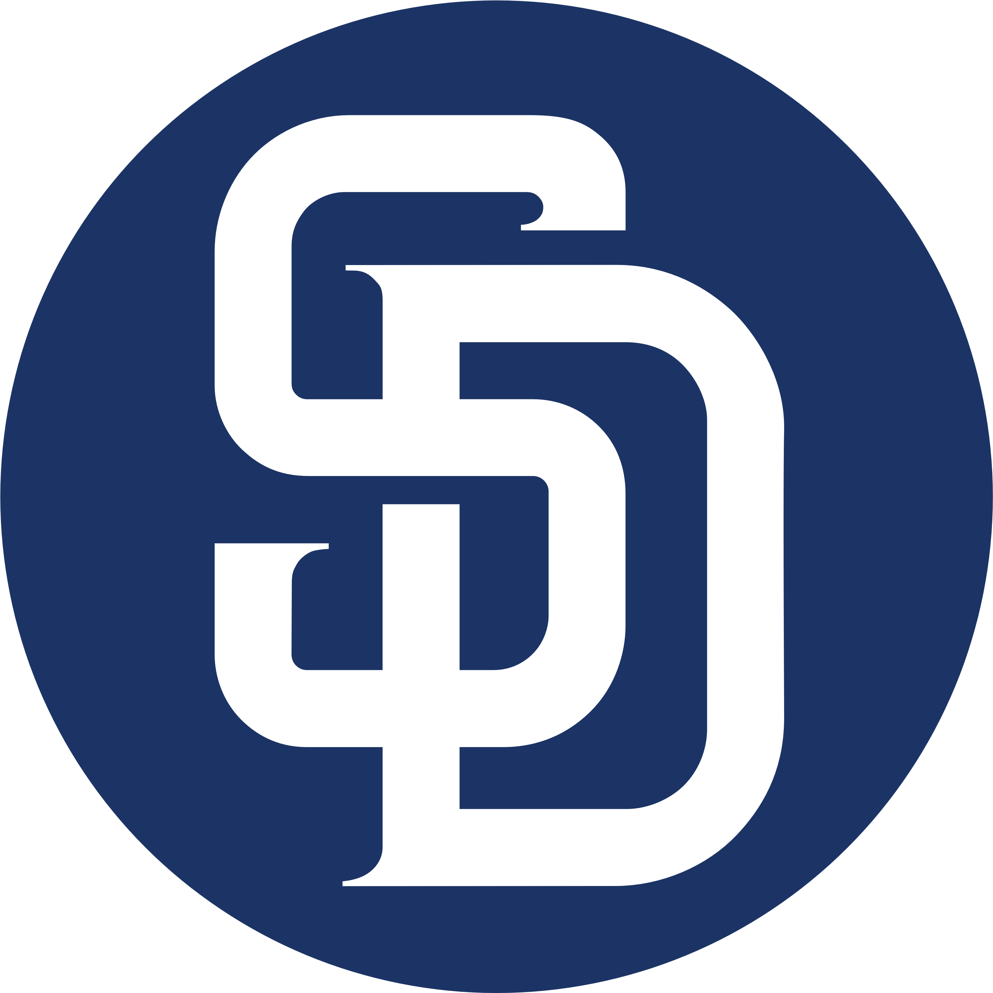 San Diego Padres Logo, Logotype, Alternate - San Diego Padres Logo Png (3472x3690), Png Download
