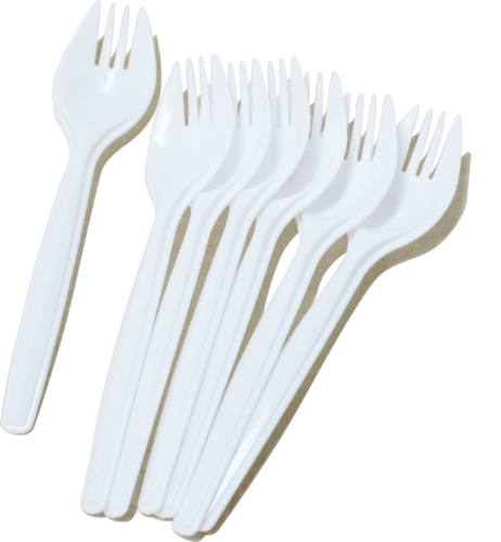 Plastic Spork - Transparent Spork (462x500), Png Download