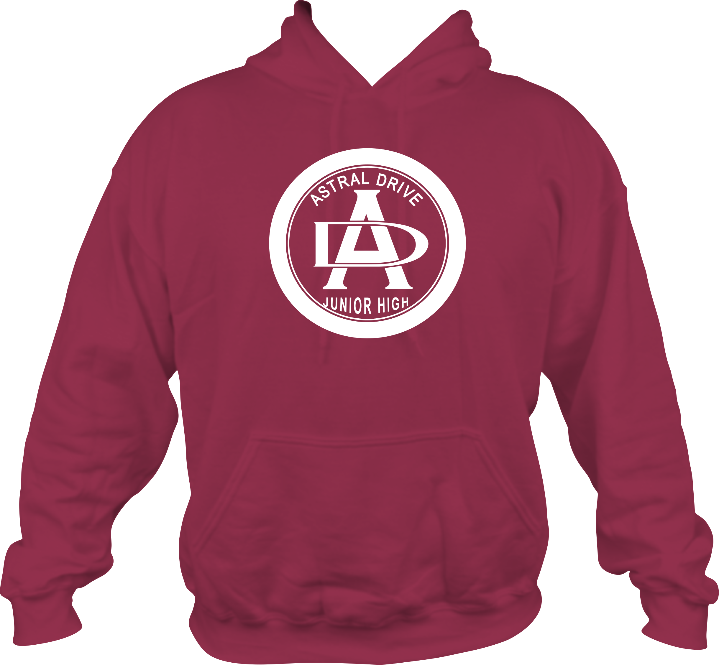 Gildan Hoodie Astral Drive Logo Front Chest (white) - Nurse Gift/ Nurse Hoodie/ Nurse Sweatshirt/ Rhinestone (2438x2256), Png Download