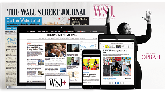 99 $10 Per Month - Wall Street Journal (580x400), Png Download