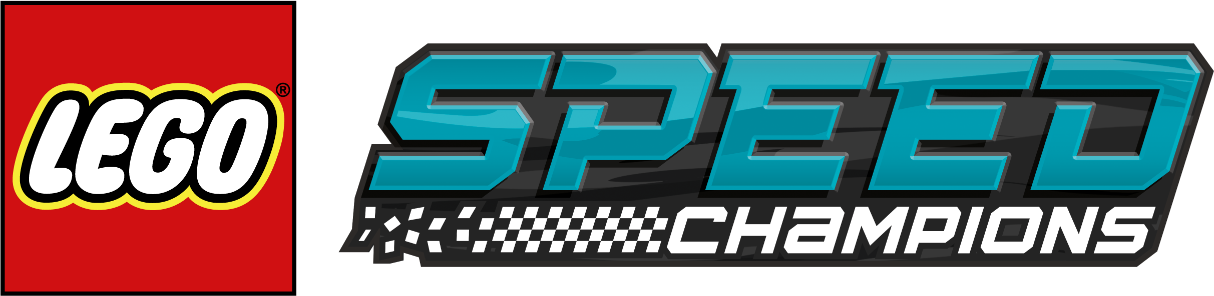 Lego Speed Champions Logo (2675x829), Png Download