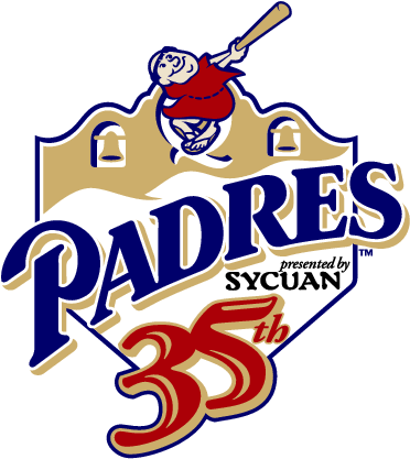 San Diego Padres - Logo Padres De San Diego (389x436), Png Download