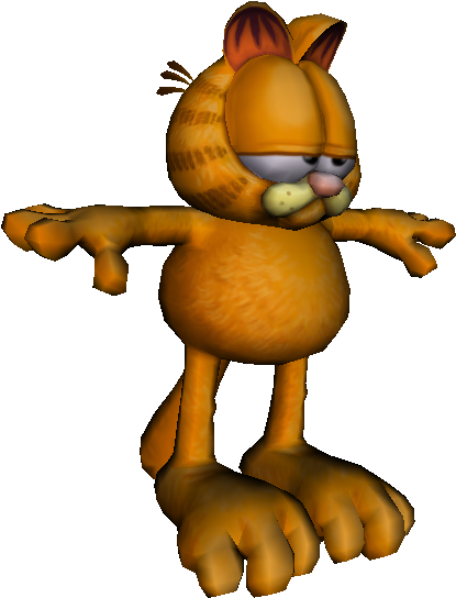 Download Zip Archive - Garfield Lasagna World Tour (750x650), Png Download