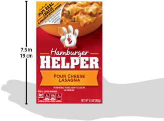 Betty Crocker Hamburger Helper, Four Cheese Lasagna - Hamburger Helper Sweet And Sour Chicken Instructions (400x400), Png Download