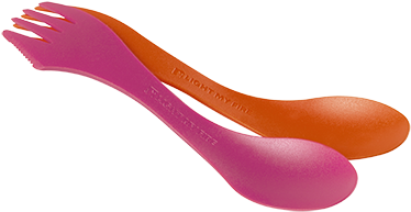 Fuchsia-orange - Spork (400x400), Png Download