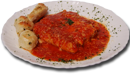 Lasagna - Stewed Tomatoes (500x376), Png Download