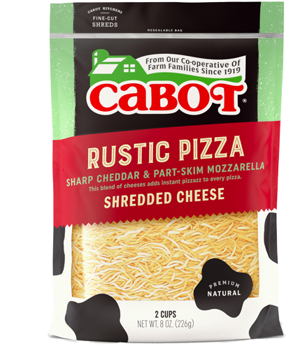 This Delicious Duo Livens Up Any Meal From Lasagnas - Shredded Vermont Cheddar (500x500), Png Download