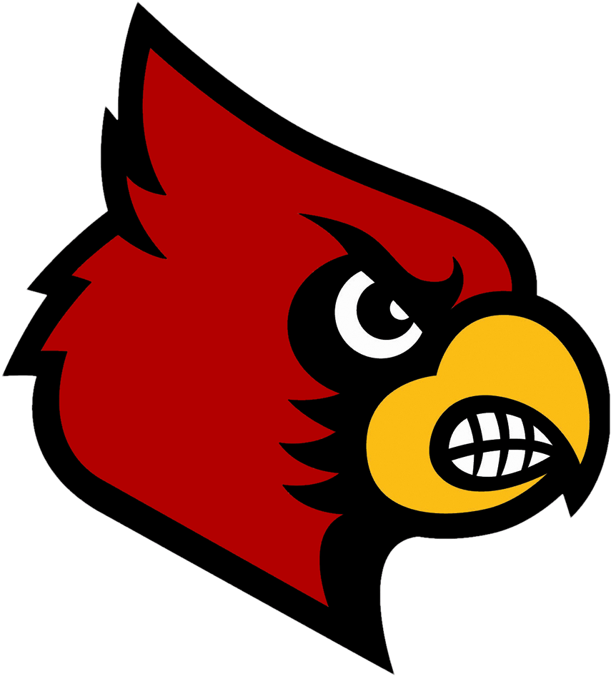 Cardinal Football Clipart At Getdrawings - Louisville Cardinals Logo (880x960), Png Download