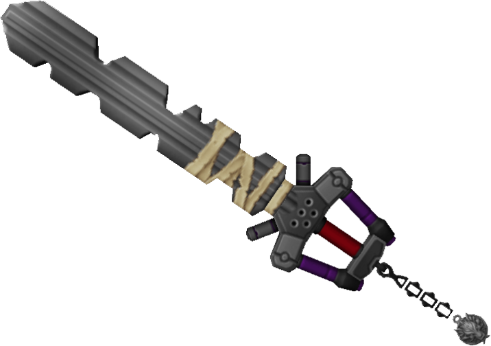 Fenrir Kh Keyblade By Graychi - Kingdom Hearts Fenrir Keyblade (716x504), Png Download