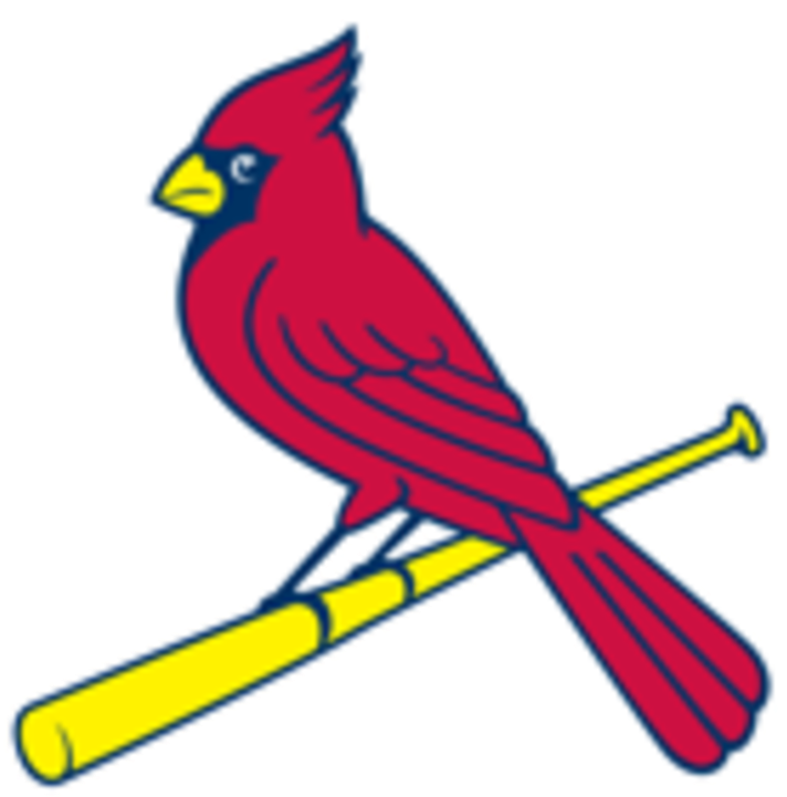 St Louis Cardinals Bird On Bat (720x720), Png Download