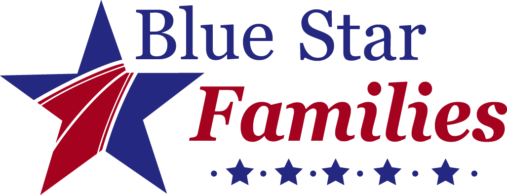 Veterans And Active Duty - Blue Star Families Logo (1027x395), Png Download