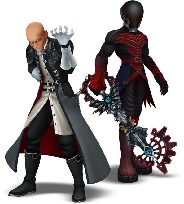 Keyblade - Kingdom Hearts Birth By Sleep Characters (664x727), Png Download