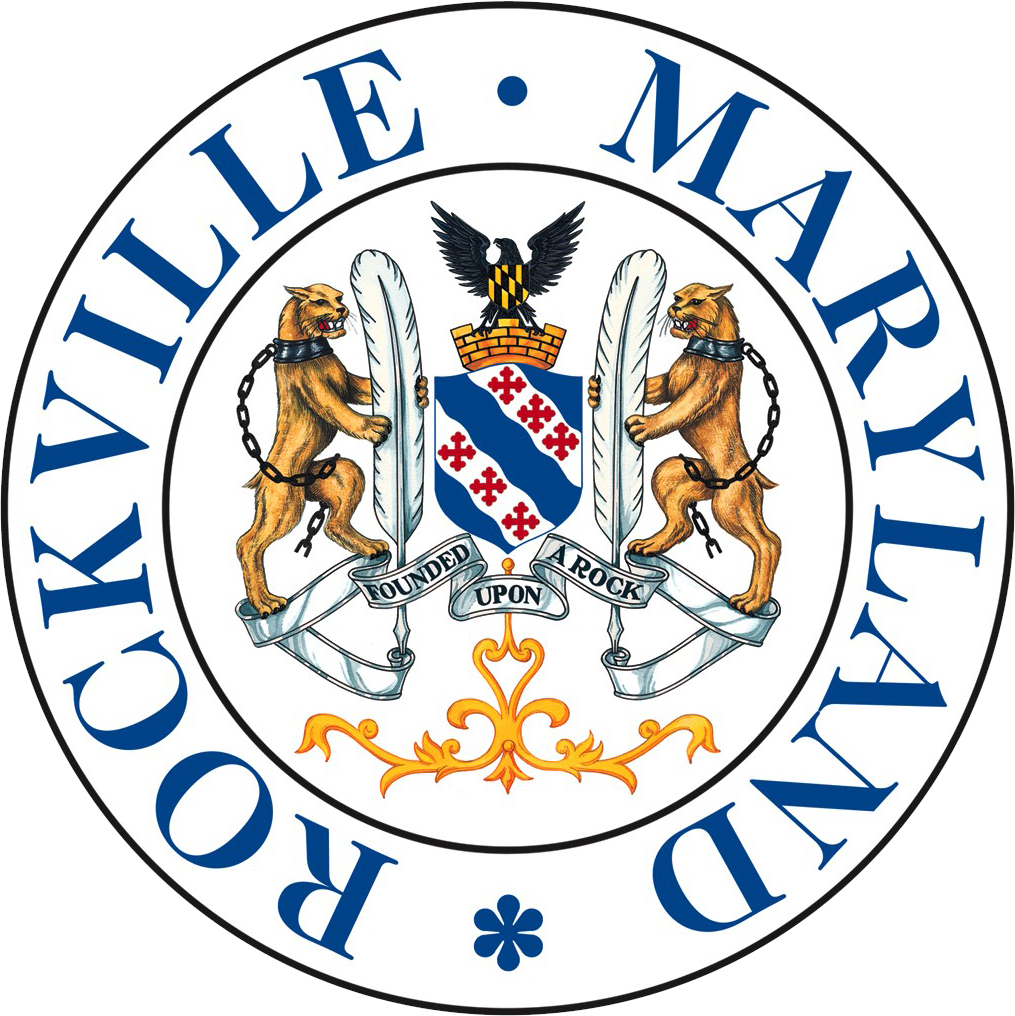 Seal Of Rockville, Maryland - Rockville City Police Department (1015x1016), Png Download