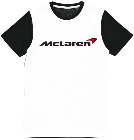 Mclaren Logo ﻿classic Sublimation Panel T-shirt - T-shirt (580x580), Png Download