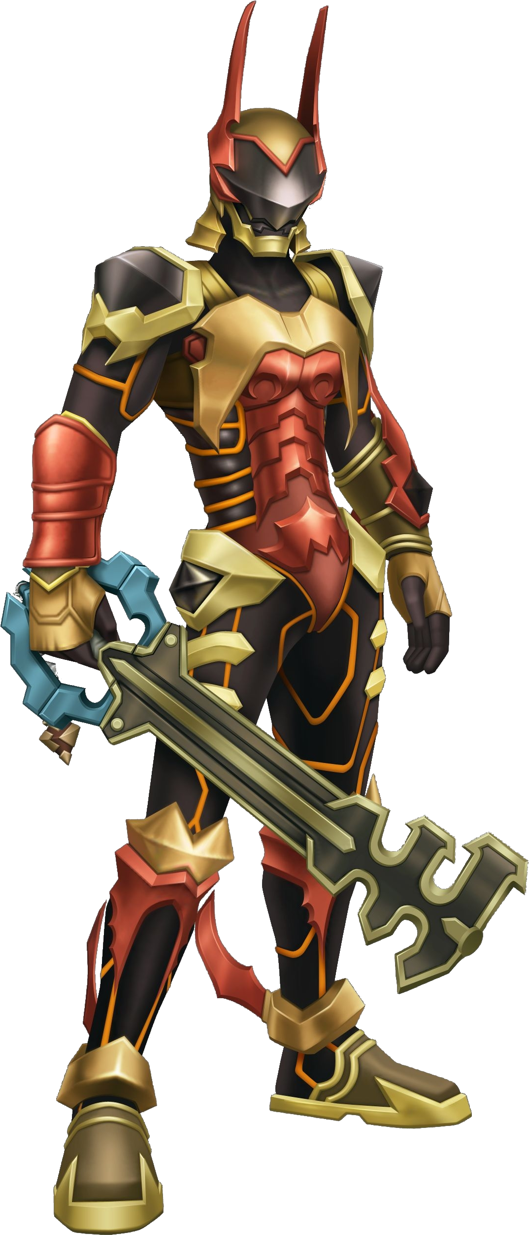 Terra Armorpng - Kingdom Hearts Birth By Sleep (1074x2504), Png Download