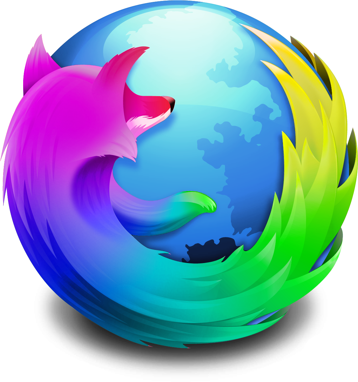 Just Made An Rd Firefox Icon, Wat U Guise Think - Mozilla Firefox (1233x1233), Png Download